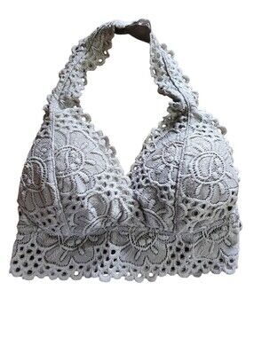 Aeropostale Halter Lace‎ Bralette Size Small